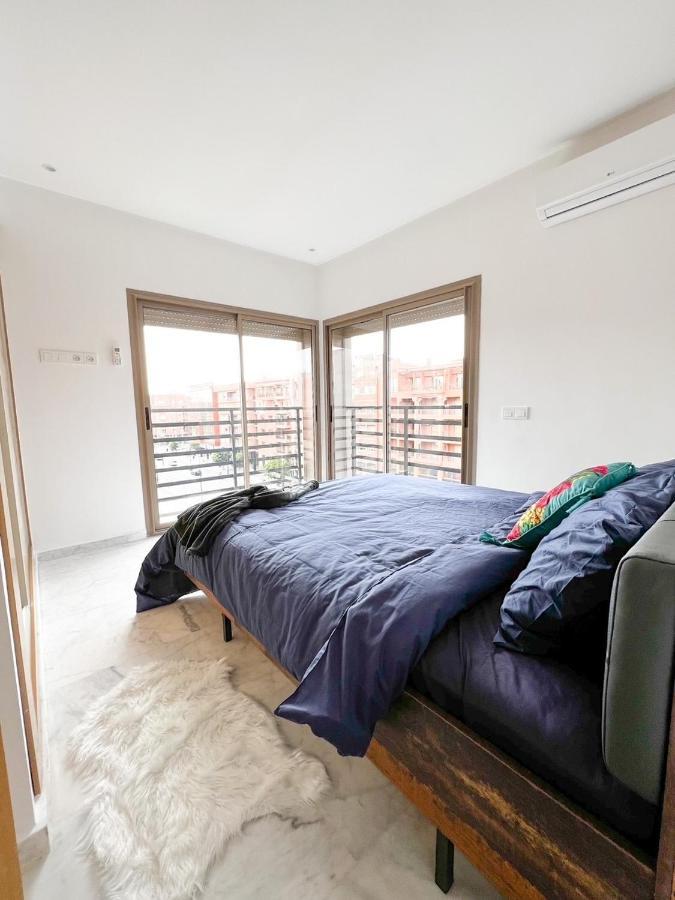 Ferienwohnung New ! Unique Equipped Flat In The Heart Of Marrakech Marrakesch Exterior foto