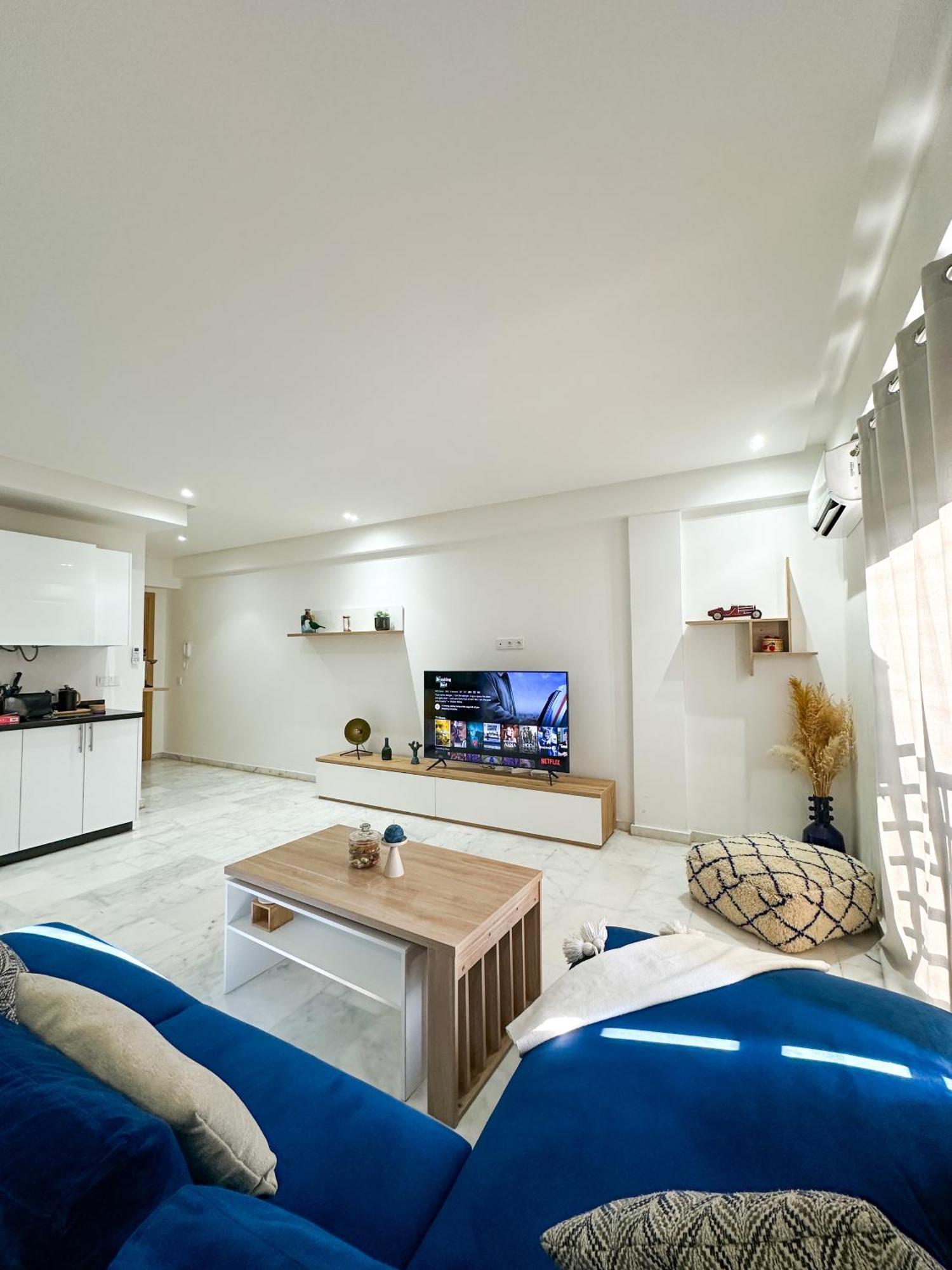 Ferienwohnung New ! Unique Equipped Flat In The Heart Of Marrakech Marrakesch Exterior foto
