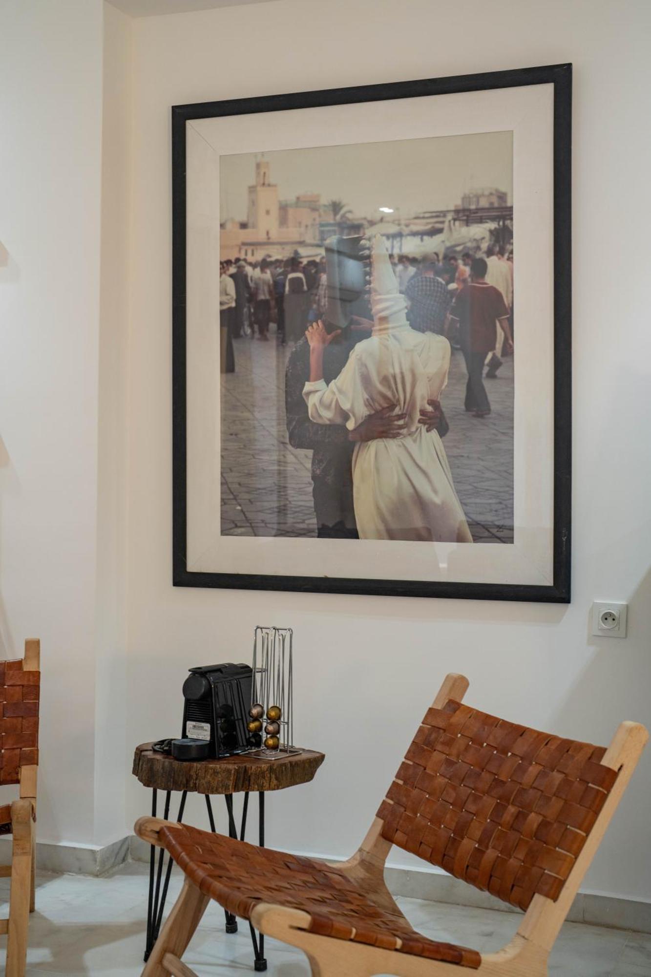 Ferienwohnung New ! Unique Equipped Flat In The Heart Of Marrakech Marrakesch Exterior foto