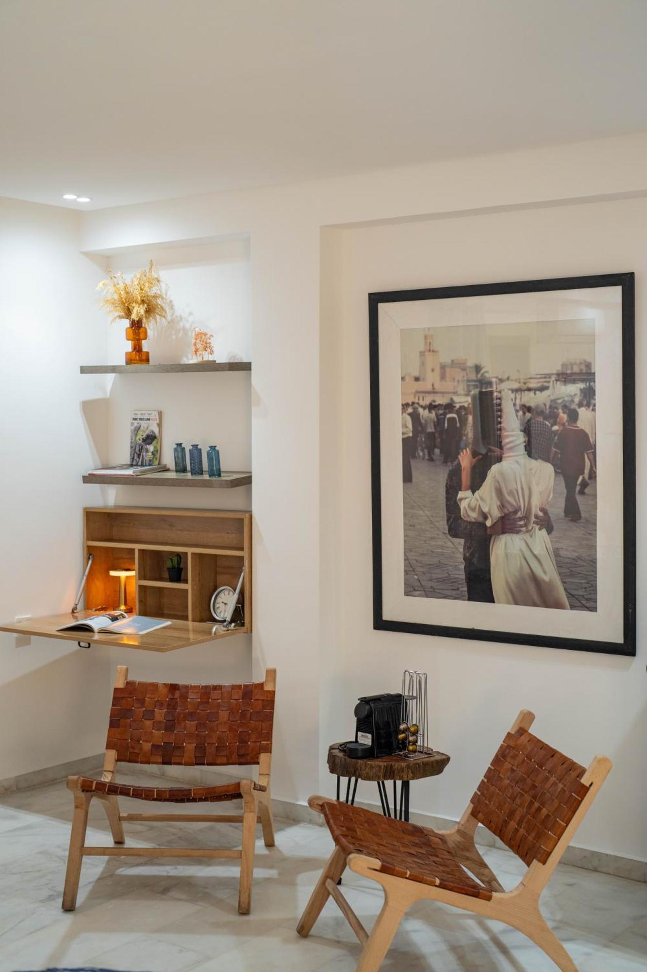 Ferienwohnung New ! Unique Equipped Flat In The Heart Of Marrakech Marrakesch Exterior foto
